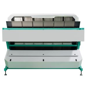 Intelligent 6 Chute Cashew Nut Color Sorting Machine with Toshiba CCD Sensor and