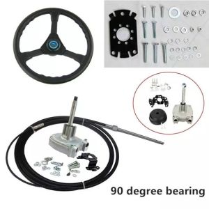 Buy cheap 9.5kg Hydraulic Steering System For Outboard Motor / 15 Ft Boat Steering Cable from wholesalers