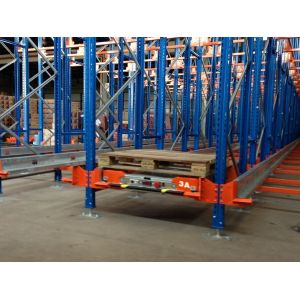CE Certificated Radio Shuttle Rack with Pallet Runner