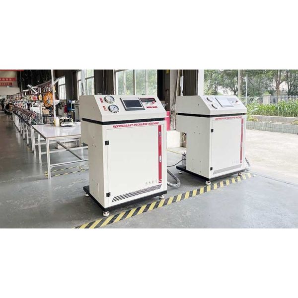 Quality Air Conditioning Refrigerant Charging Station Gas Filling System for sale