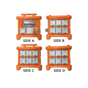 Buy cheap 125A PE Electrical Distribution Box IP65 Waterproof Socket Box from wholesalers
