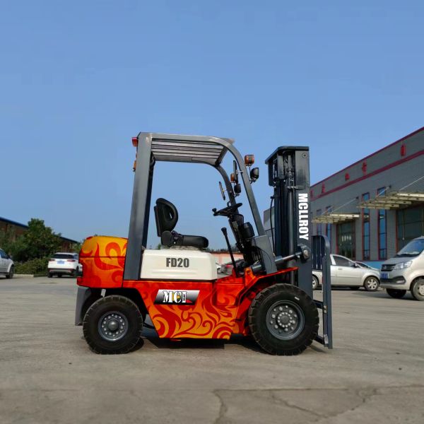 Heavy-Duty Interal Combustion Forklift Truck Overall Length(With/Without Fork)