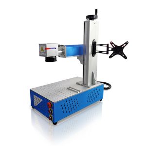 Buy cheap color fiber laser marking machine price /fiber laser engraver/laser marker on metal from wholesalers