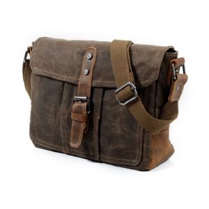 Buy cheap Brown Waterproof Luxury Leather Laptop Briefcase Mens With Handle from wholesalers