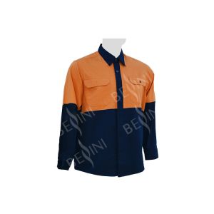 Buy cheap Unisex Breathable Uniform Custom Work Shirts With Chest Pockets Fashion Design from wholesalers