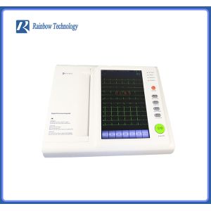 Buy cheap Class II Electrocardiogram EKG ECG Machine 12 Channel Touch Screen from wholesalers