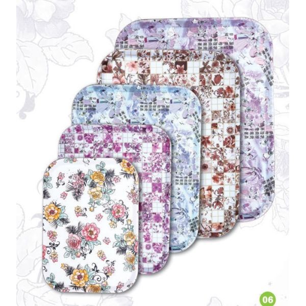 western rectangular traceless plastic tray