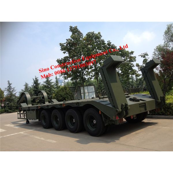Buy cheap Low - Bed 120 Ton JOST Heavy Duty Semi Trailers from wholesalers