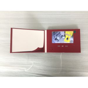 Buy cheap Advertisement 5 Inch Video Greeting Card With Custom Printing from wholesalers