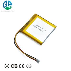 Ul Certified 606060 Rechargeable Li Polymer Battery 3.7v 3000mah