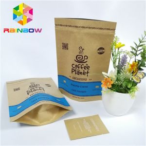 Buy cheap 120microns VMPET Recyclable Paper Packaging Bags 5oz For Food from wholesalers