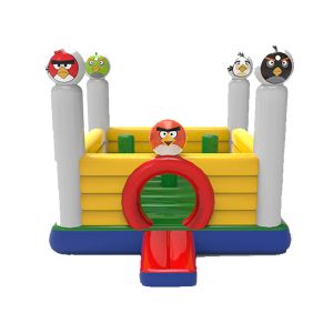 Buy cheap Angry Birds Inflatable Bouncer Jumping Castle With Pillars from wholesalers