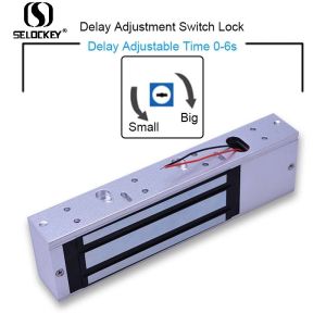 Buy cheap Access Control 280kgs 600lbs Electromagnetic Frameless Glass Door Locks from wholesalers