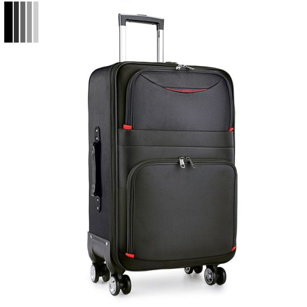229 Detachable widened version Soft-shell Luggage with Embedded TSA Lock,