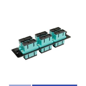 Buy cheap SC Duplex OM3 Optical Patch Panel 6 Port Cold Rolled Steel Customized from wholesalers