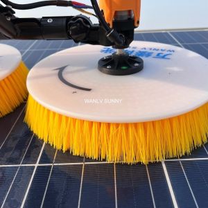 Buy cheap Commercial Cold Water Cleaning Solar Panel Robot with Remote Control and Aluminium Alloy from wholesalers