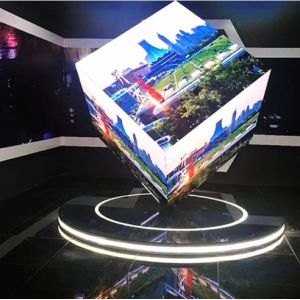 Buy cheap Stackable Cube Creative LED Video Wall 4 Side 2.5mm from wholesalers
