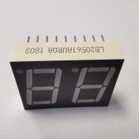 China 0.56inch Dual Digit 7-Segment LED Display Common Cathode Yellow Color for sale