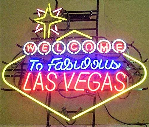 24"X20" Welcome Neon Light Signs Home Beer Bar Pub Recreation Room Game Lights