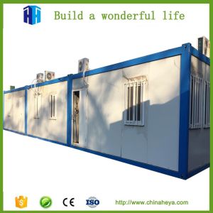 Fireproof ready made panel container house prefabricated labour camp