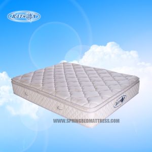 Buy cheap Anti-bacterial​ Latex Bonnell Pillow Top Mattress Topper , Coil Mattress With Golden Pattern from wholesalers