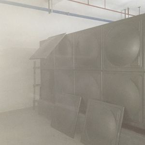 Modular Panel Anticorrosive SUS304 Basement School Water Tank