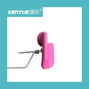 Two-color stainless steel luxury leg rest maternity bed leg rest