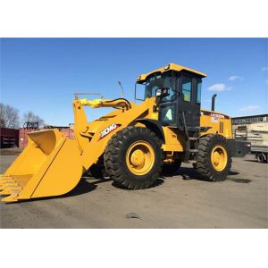 Hydraulic Compact Front Loader Construction Equipment , Stamping Steel Structure