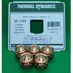 Buy cheap 36-1055 200A  Thermal Dynamics Plasma Cutter Tips Parts from wholesalers