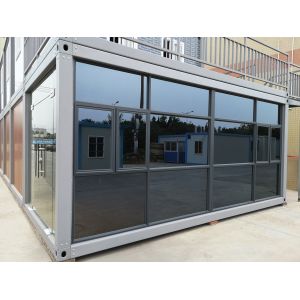 20ft Modular Container Home Steel Frame Container House with Advantage of Quick