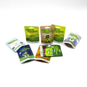 Buy cheap Custom Child Resistant Pouch Packaging Tamper Evident Holographic Black White Matte Glossy Mylar Exit Bags from wholesalers