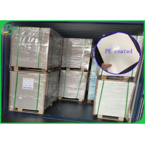 336.3*301.1mm Single Coated PE Lunch Box Paper With FDA Certification