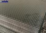 Buy cheap Diamond MS Chequered Plate Metal Sheet Q235B Q345 Hot Rolled from wholesalers