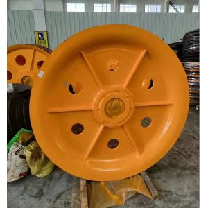 Buy cheap Forged Steel Wire Rope Pulley Wheel For Crane product