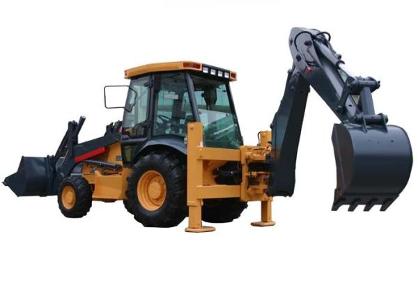Quality 74KW Power Tractor Backhoe Loader 620CH For Construction Project 1.0m3 Loading Capacity for sale