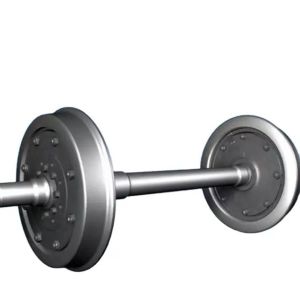 AAR Railway and Driven Steel Crane Wheelset