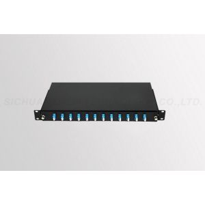 Buy cheap LC 12 Core Fiber Optic Patch Panel from wholesalers