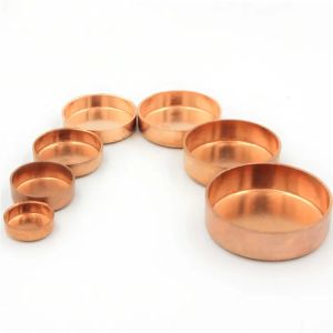 Buy cheap Copper Nickel Pipe Cap Polished Copper Pipe End Cover With Long-Lasting Performance from wholesalers