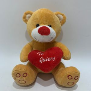 Buy cheap 20 Cm Yellow Plush Bear W/ Red Heart Toys Cute Plush Item for Valentine'S Day from wholesalers
