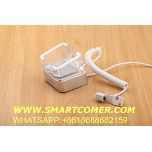 Buy cheap COMER security alarm mobile phone stands for retail stores with charging cables and alarm sensor from wholesalers