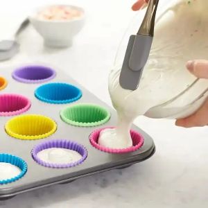 Buy cheap Mold Muffin Cup Chocolate Pudding Silicone Cake Molds from wholesalers
