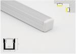 Buy cheap Anti Corrosion LED Extrusion Profiles Aluminium With High Light Transmittance 7.6*9mm from wholesalers