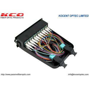 12fo 24fo MPO Cassette MTP Module for Patch Panel with 480x245x1U Rack Mountable