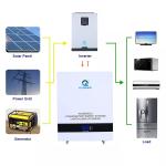 Buy cheap 5KW Practical Wall Mounted Solar Battery , Home Solar Power Wall from wholesalers