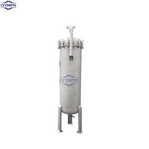 Buy cheap Sanitary Stainless Steel Micro Cartridge Filter Housing With 10" 20" 30" Cartridge from wholesalers