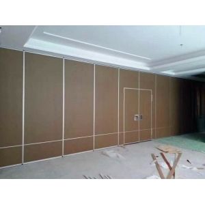 Buy cheap Movable Soundproof Office Partition Walls With Aluminum Sliding Tracks System from wholesalers