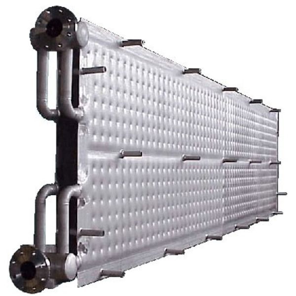 Quality Titanium Steam Dimple Jacket Heat Exchanger High Heat Transfer Coefficient for sale