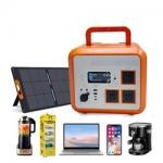 Buy cheap Home Portable Solar Generator 1500W Portable Power Station USB DC AC Outlet Battery from wholesalers