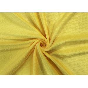 Buy cheap 210GSM Soft 100% Polyester Embossed Pattern Micro Velvet Fabric - Yellow from wholesalers