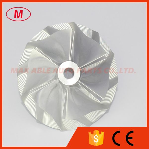 Quality T04B 409179-0026 43.72/69.96mm 6+6 blades turbo billet/milling/aluminum 2024 compressor wheel for 409040-0017 for sale